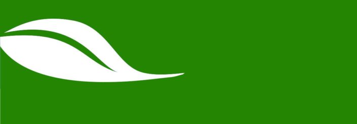 groene banner blad